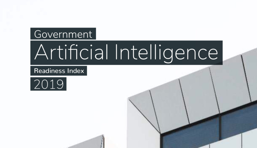 Government Artificial Intelligence Readiness Index for 2019